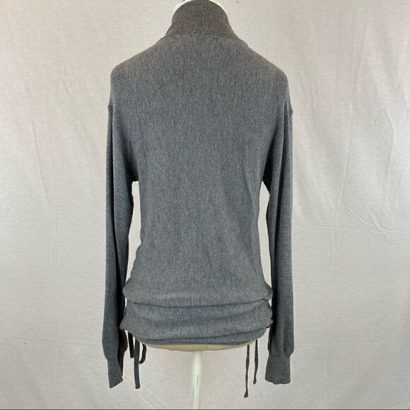 Leith Wrap Sweater with Side Ties - Picture 2 of 5